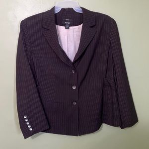 Pinstripe blazer